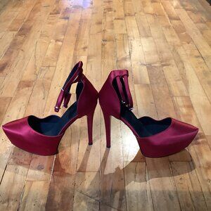 Imani Platform Pump - Magenta - Size 41